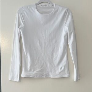 Classic White Long Sleeve Top